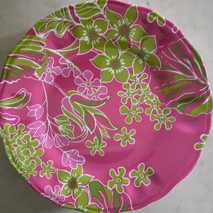 Lilly Pulitzer melamine plates / set of 4